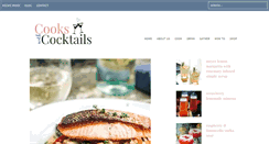 Desktop Screenshot of cookswithcocktails.com