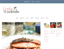 Tablet Screenshot of cookswithcocktails.com